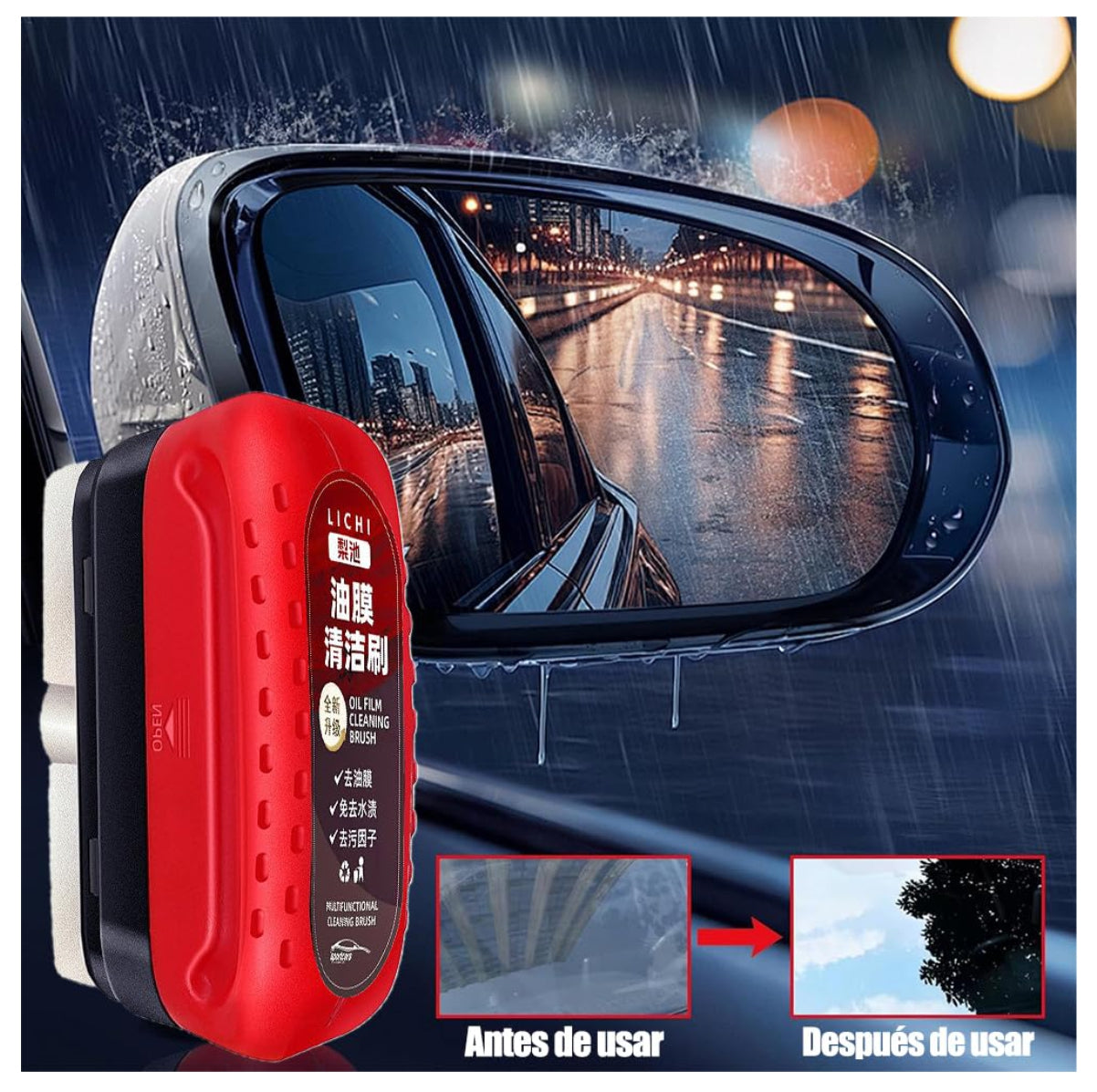 ClearDrive™ – Limpiador de Parabrisas Profesional 2 en 1