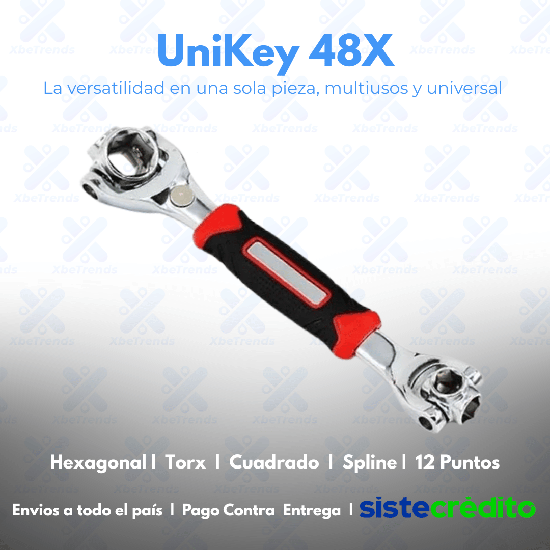 UniKey 48X | Llave universal 48 en 1