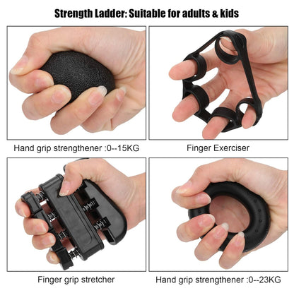 Kit Ejercitador de mano y muñeca X 5