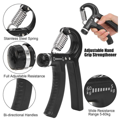 Kit Ejercitador de mano y muñeca X 5