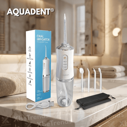 AquaDent® | Irrigador Bucal Recargable