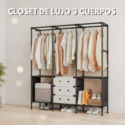 Closet de Lujo de 3 Cuerpos