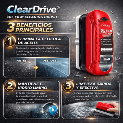 ClearDrive™ – Limpiador de Parabrisas Profesional