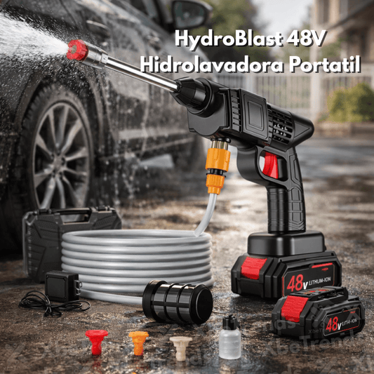HydroBlast 48V - Hidrolavadora Portátil