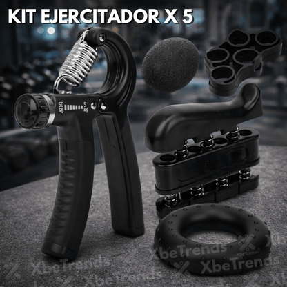 Kit Ejercitador de mano y muñeca X 5