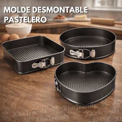 Moldes Desmontables Pasteleros x 3