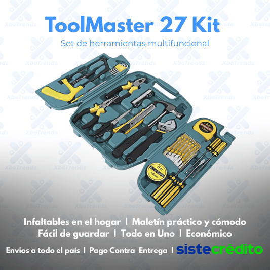 ToolMaster 27 Kit | Set de Herramientas Multifuncional