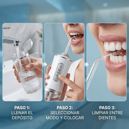 AquaDent® | Irrigador Bucal Recargable